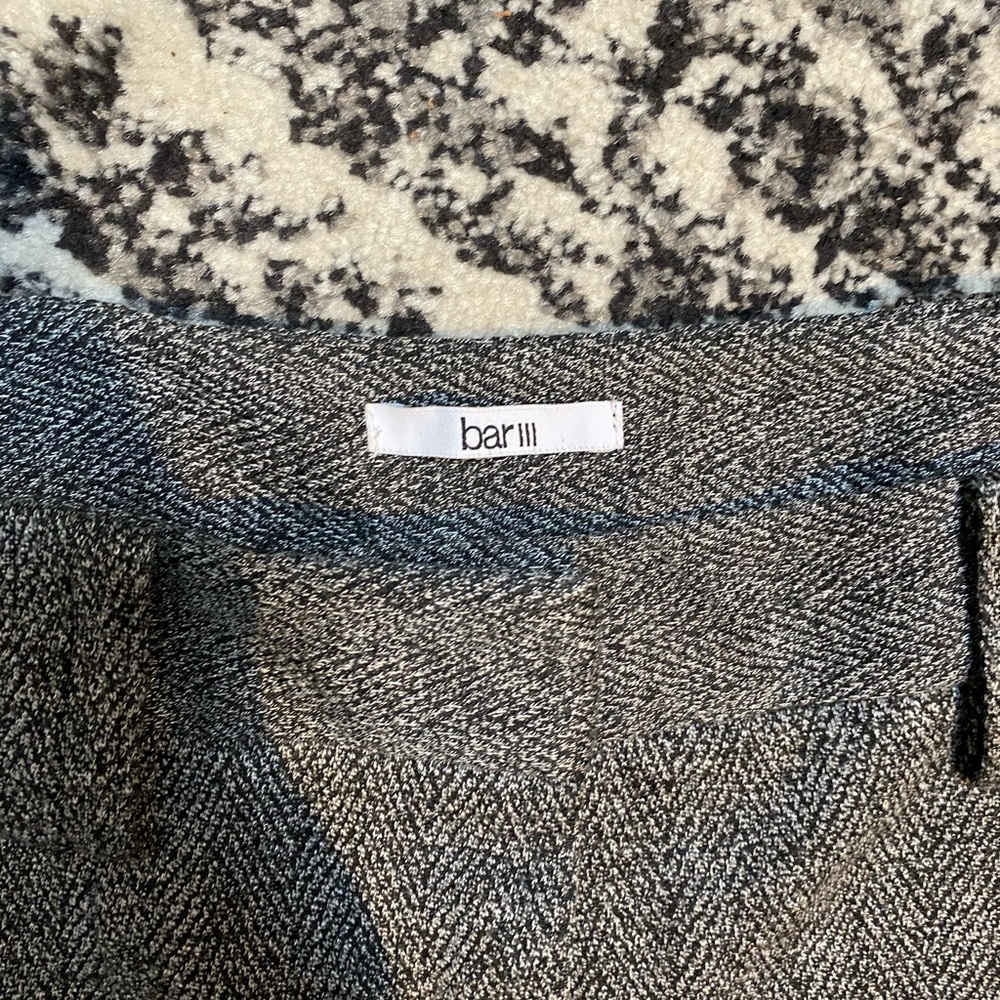 Grey tweed Culotte pants - Picture 4 of 6